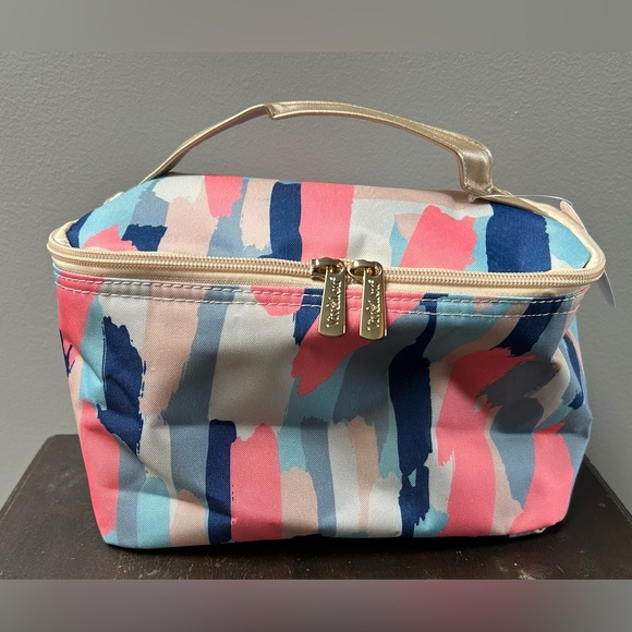 NWT Viv & Lou Colorful Abstract travel Bag - Picture 1 of 7